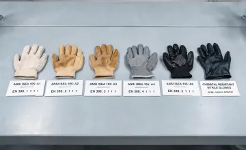 Cut resistant and chemical gloves
