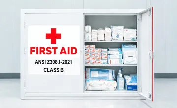 Industrial first aid cabinet