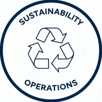 Sustainability program badge