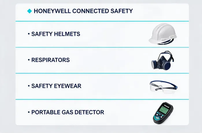 Honeywell PPE product catalog dashboard